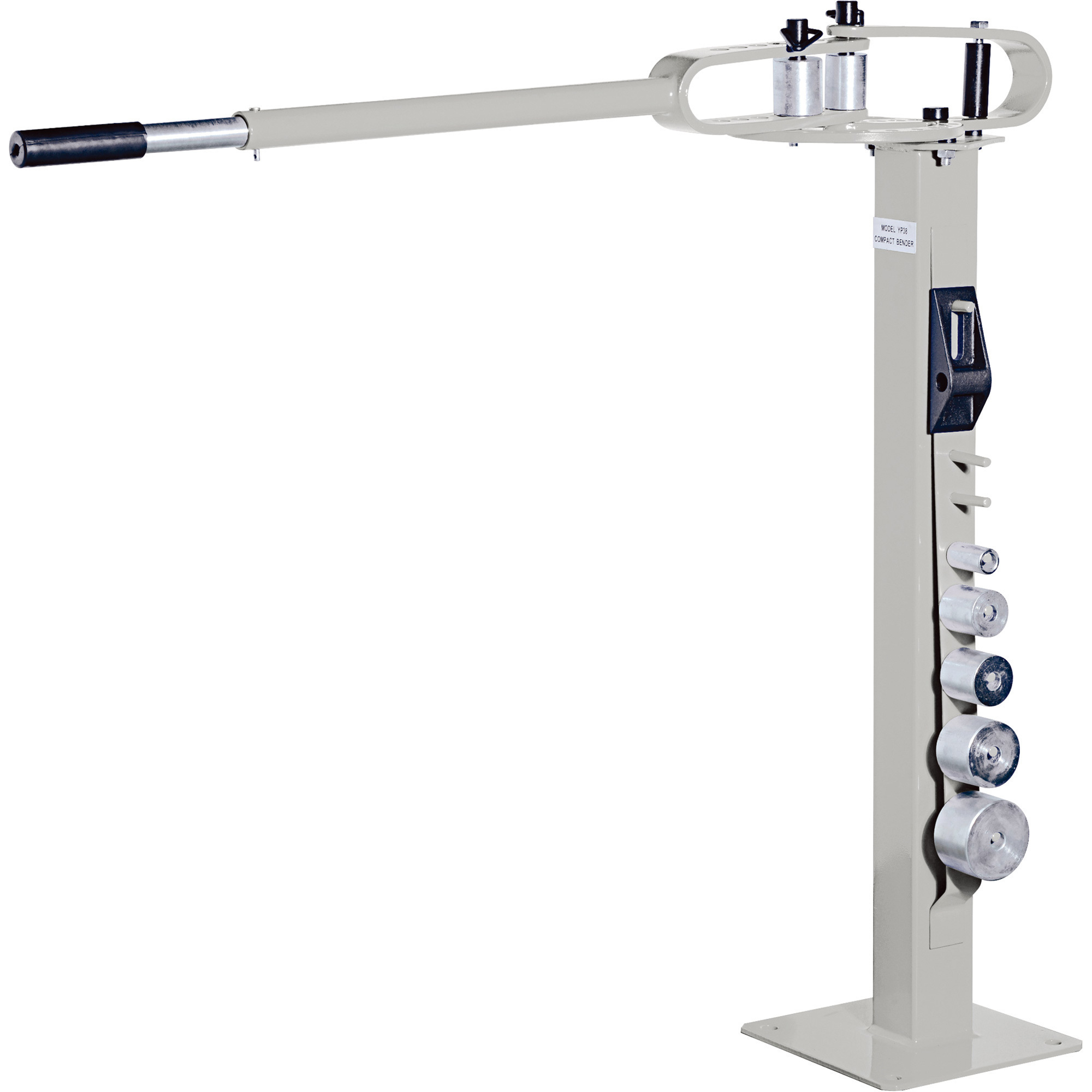 Klutch Manual Metal Bender with Floor Base, 38in. H